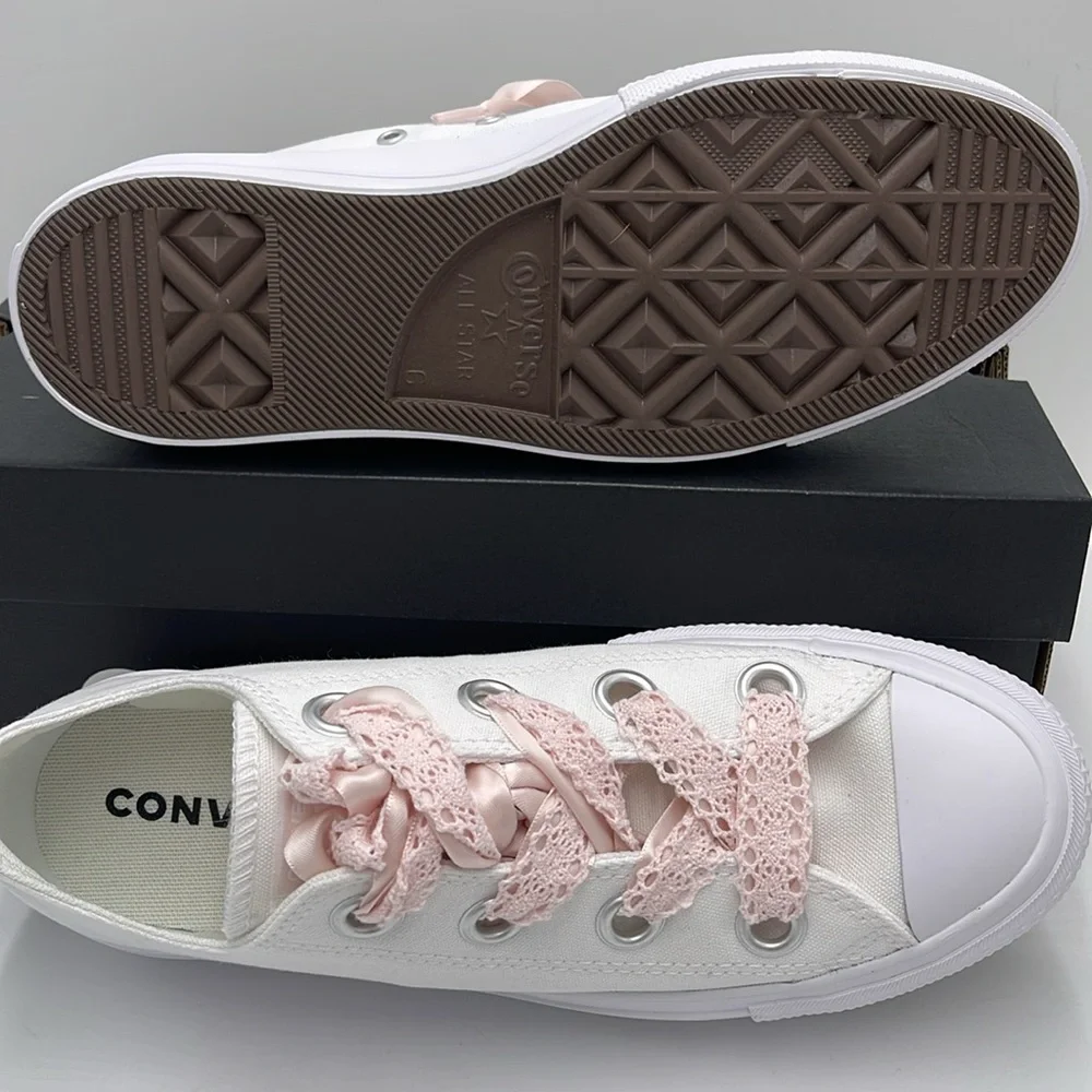 Converse WMNS A14830C CTAS LIFT OX
WHITE/WHITE/BLUSH HUSH Platforms Sneakers - Picture 3 of 16